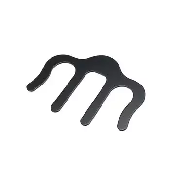 uxcell Нотный зажим для книг, держатель страниц, держатель для нот для фортепиано, держатель для нот для нотной стойки, металлический, 94 x 66 мм, черный, 1 шт.