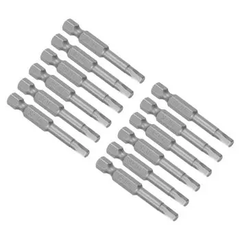 uxcell Set of 20 Hex Shank Magnetic H4 Hex Torx Screwdriver Bits 1/4 (6.3 mm)