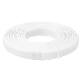 uxcell швейная кость 1 шт 10 ярдов 12 мм полиэстеровая нить низкой плотности корсетная кость для свадебного платья невесты - (белый)