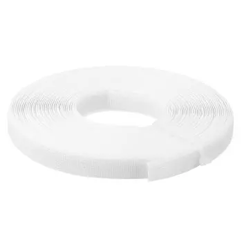 uxcell швейная кость 1 шт 10 ярдов 12 мм полиэстер через корсет высокой плотности кость для свадебного платья невесты - (белый)