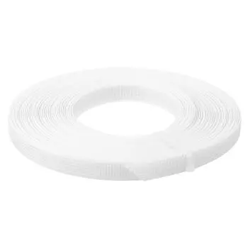 uxcell Швейная кость 1 шт. 10 ярдов 10 мм полиэстер низкой плотности корсетная кость для свадебного платья невесты - Сквозь (белый)