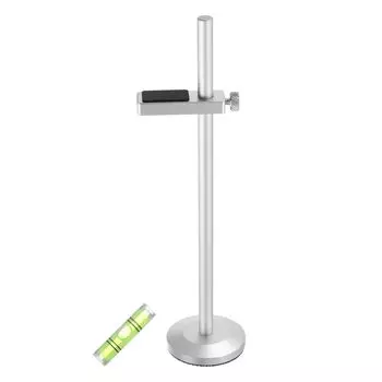 uxcell Видеокарта Графический процессор Кронштейн Подставка Держатель Графического Процессора Магнитное Основание Настольная Видеокарта Скоба с Уровень Алюминий Регулируемый Серебряный 10-170 мм серебряный