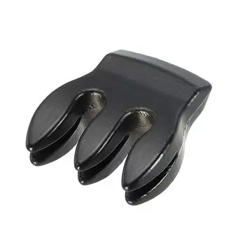 uxcell Violin Mute Metal 3 Prong Practice Violin Silence Mute Black Fiddle Violin Volume Adjustment Practice