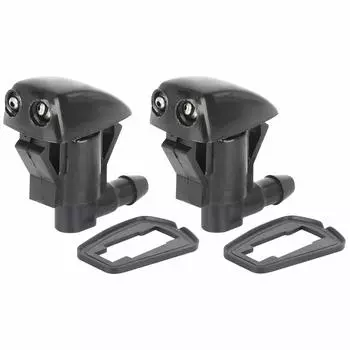 uxcell Windscreen Washer Nozzle CL5644 Nozzle Jet Double Hole for 2000-2011 Toyota for Sienna Solara Corolla Tundra 2 Pcs
