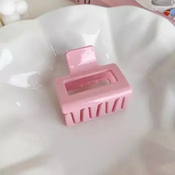 UXSL Новая милая розовая серия Зажим для волос Акриловая заколка для волос Геометрическая заколка Крабик Заколки для волос Головной убор для женщин Девушка Аксессуары для волос