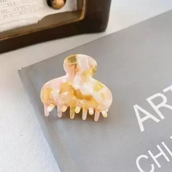 UXSL Новые милые маленькие мини заколки для волос из ацетата для женщин, девушек, заколки-крабы, зажим для хвоста, модные аксессуары