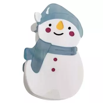 Уксусная кислота ацетат снеговик волос коготь милый большой шпилька креативный зажим для волос женский Snowman