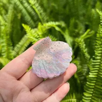 Уксусная кислота Ракушка Волосы Коготь Элегантный Стразы Краб Заколка Блестящая Ракушка Заколка Для Волос Женщины Style C