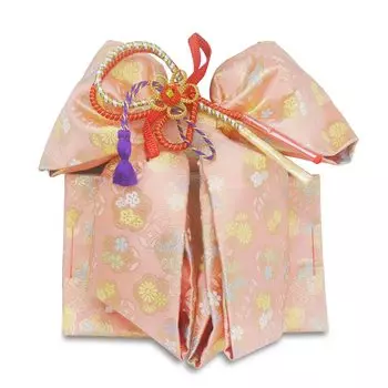 Узел Оби на 7 лет, высококачественный Оби для девочек [НИСИОРИ] Шичи-Го-Сан, старый, (PINK) розовый