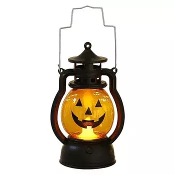 Ужасная лампа-призрак на Хэллоуин светодиодный фонарь на батарейках украшение для дома A