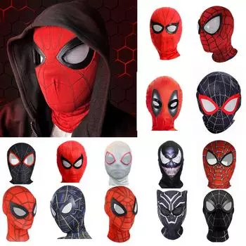 Ужасная маска, новинка, страшная голова, украшение для лица, взрослый карнавальный костюм, инструмент One Size