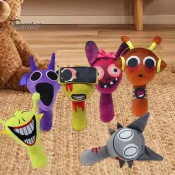 Ужасная плюшевая кукла для фанатов, детей и взрослых, мягкая, очаровательная мягкая игрушка, рождественский подарок на день рождения для мальчиков и девочек, побуждающая к творческой игре, игрушка C