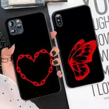 Ужасный красный чехол для телефона iPhone 11 12 13 Pro Max 5s 6s 7 8 Plus X Xr Xs Max Se 2020 13 Mini чехол iphone 11Pro