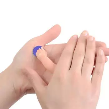 Ужасы Фокусы Маленькая Ручка Шутка Фокус Реквизит Исчезают Монеты Крупный План Выступление Фокусников 5 X 1cm