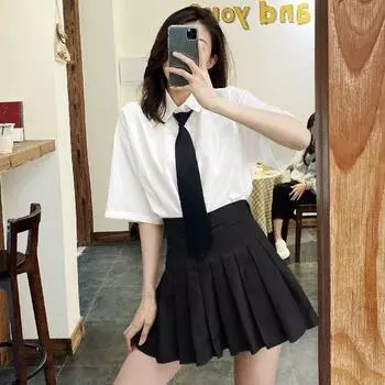 Узкая шерстяная юбка А-силуэта с высокой талией для женщин — плиссированная и миниатюрная, идеально подходит для любого сезона 2023 года Large серый