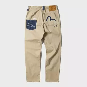 Узкие брюки из эластичного денима в японском стиле в стиле ретро 29 хаки