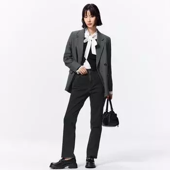 Узкие джинсы GU by Uniqlo со средней посадкой+E