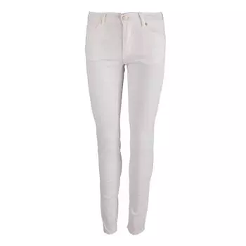 Узкие хлопковые брюки белого цвета Женское LA PETITE ETOILE 36 белый
