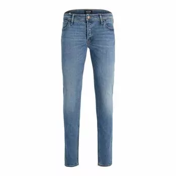 Узкие прямые джинсы из хлопка стрейч Kids JACK & JONES