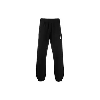 Узкие спортивные штаны Off-White Marker, черные мужские брюки OMCH029R21FLE0011032 M