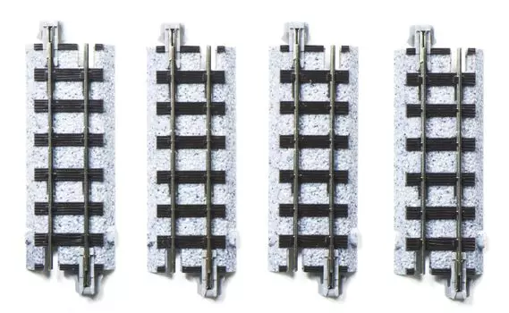 Узкоколейная прямая линия KATO Unitrack 62 мм, 4 шт., принадлежности для моделей железных дорог 52-140
