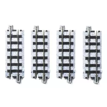 Узкоколейная прямая линия KATO Unitrack 62 мм 4 шт. 52-140 принадлежности для моделей железных дорог