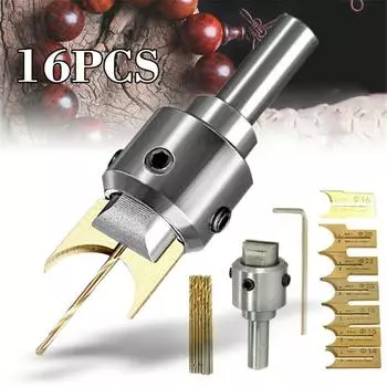 Узор Деревянные Бусины Бусины Сверло Фреза Набор Инструментов Новый One Size