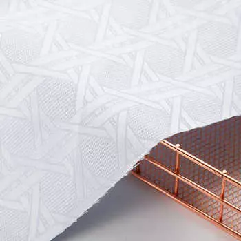 Узор мода элегантный ретро полая бамбуковая корзина фигурная ткань DIY ткань жаккардовая ткань 145*100cm