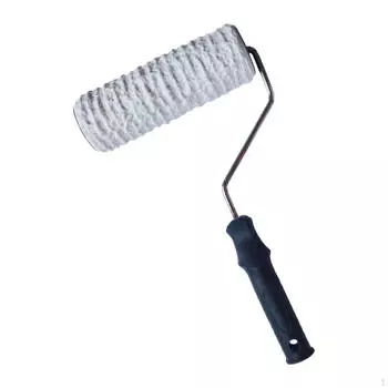 Узорчатый валик для рисования декоративный практичный с ручкой креативный резиновый художественный инструмент для Style A