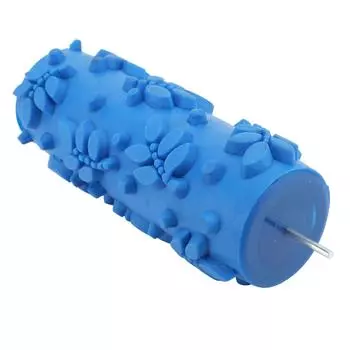 Узорный малярный валик 5 дюймов резиновый многоразовый универсальный декоративный художественный текстурный валик для стены двери