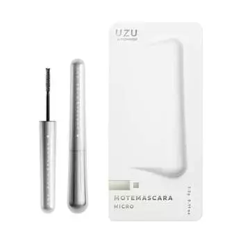 UZU BY FLOWFUSHI Mote Mascara Micro Eyelash Care Water Resistant Hot Water Off Alcohol Free Hypoallergenic