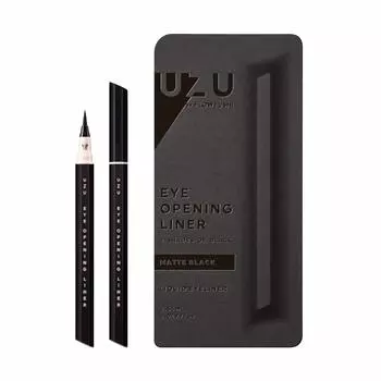 UZU BY FLOWFUSHI Seven Shades of Black Liquid Eyeliner Hot Water Off Hypoallergenic [Matte Black]