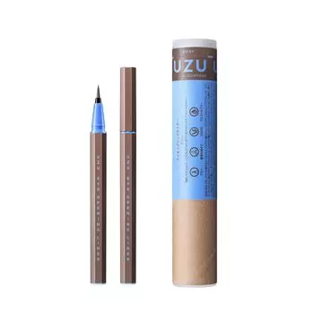 UZU Eye Opening Liner Liquid Removes with Warm Hypoallergenic [Gray] Eyeliner, Water, Alcohol-Free, Dye-Free, серый