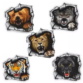 V1318# Рифт (Волк) Наклейка на автомобиль виниловая наклейка водонепроницаемые декоративные наклейки для автомобиля A-15cm-Longest Side