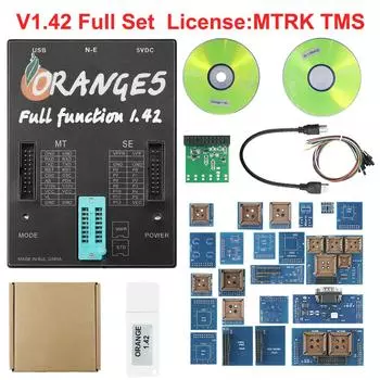 V1.42 V1.38 V1.36 Полная лицензия Orange5 Программатор OEM orange5 с полным адаптером orange5 программатор Orange 5