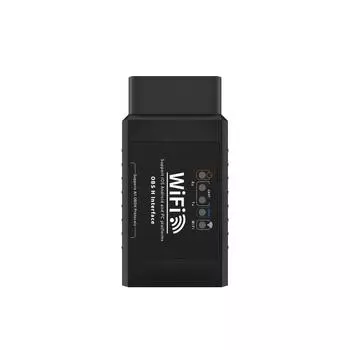 V1.5 Wi-Fi Elm327 для фургона Trcuk, внедорожника, автомобиля, автоматический сканер OBD2, инженерный диагностический инструмент чёрный