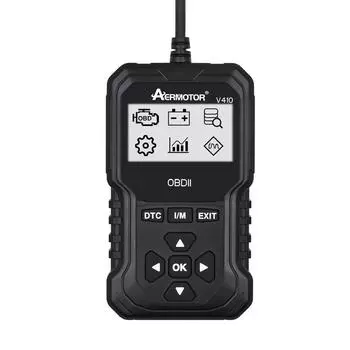 V410 Аккумулятор двигателя OBD2 Датчик OBD2 Считыватель кодов OBD 2 Сканер Очистка кодов неисправностей Автомобильный профессиональный сканер кодов