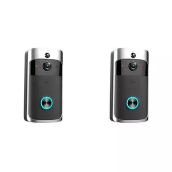 V5 Беспроводная видеодомофонная камера с функцией обнаружения дверного звонка 720P HD Домофонные звонки