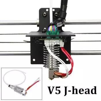 V5 J-head Hotend Kit Экструдер Hot End 0,4 мм 3D-принтер для Anycubic I3 Mega