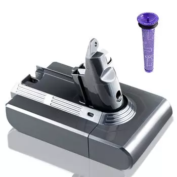 v6 4000 мАч Dyson hh08 DC62 Dyson SV07 DC61 DC74 SV07 SV09 DC58 DC59 SV03 SV04 Оснащен защитной схемой Совместимый продукт Сертифицировано PSE Dyson