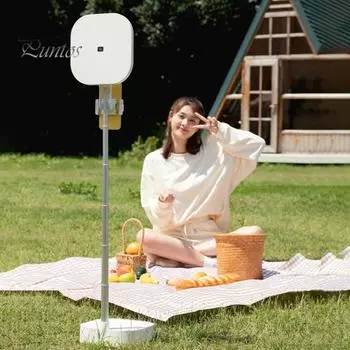 V8 подставка для прямой трансляции, беспроводной выдвижной портативный регулируемый светодиодный заполняющий светильник, держатель для телефона для селфи для домашнего видео Remote Type