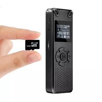 V91 Vandlion Профессиональный голосовой цифровой аудиодиктофон 8 ГБ Запись Диктофон WAV MP3-плеер
