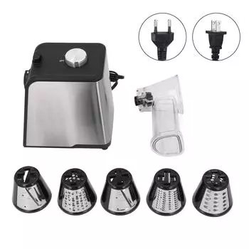 В 1 электрическая овощерезка 250 Вт высокой мощности с сенсорным управлением, вращающаяся электрическая измельчитель с HA US Plug 110V