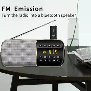 В 1 FM-передатчике автомобильный Bluetooth-совместимый приемник 5.0 USB-модулятор портативный 3,5 мм AUX аудио музыкальный плеер адаптер для звонков