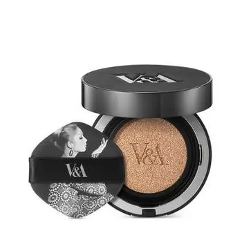 V&A Long Wear Cushion Foundation Radiant SPF50+/PA++++ 15 г + сменный блок 15 г, Макияж, KBeauty, пробник 00 Porcelain