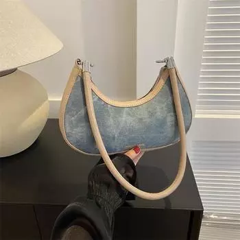 В этом году популярная маленькая женская сумка осень 2024 года, новая повседневная модная сумка через плечо в иностранном стиле, женская сумка-мессенджер белый