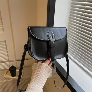 В этом году популярная модная текстура ретро-сумка для поездок на работу для женщин 2024 года, новая сумка-мессенджер на одно плечо для женщин белый