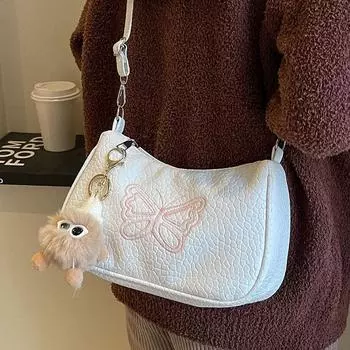 В этом году популярная сумка-бантик женская интернет-знаменитость модная сумка-мессенджер женская нишевая сумка через плечо женская