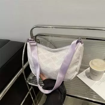 В этом году популярная женская сумка в иностранном стиле, новая осенняя мода 2024 года, сумка-мессенджер для поездок на работу, холщовая сумка-мессенджер через плечо зелёный