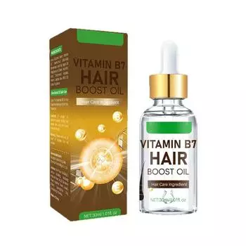 V B7 Укрепляющее масло для ухода за волосами 30 мл Увлажняющее масло-сыворотка для блеска волос Улучшает пушистость сыворотки One Size